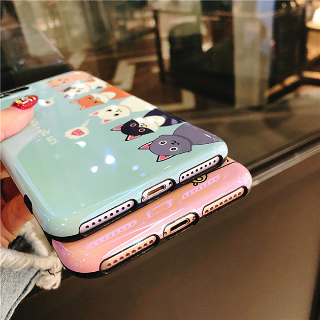 เคสแมว iPhone X , เคส iPhone 8 Plus , 6s Plus , 7 Plus